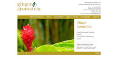 Desktop Screenshot of gingeraromatica.com